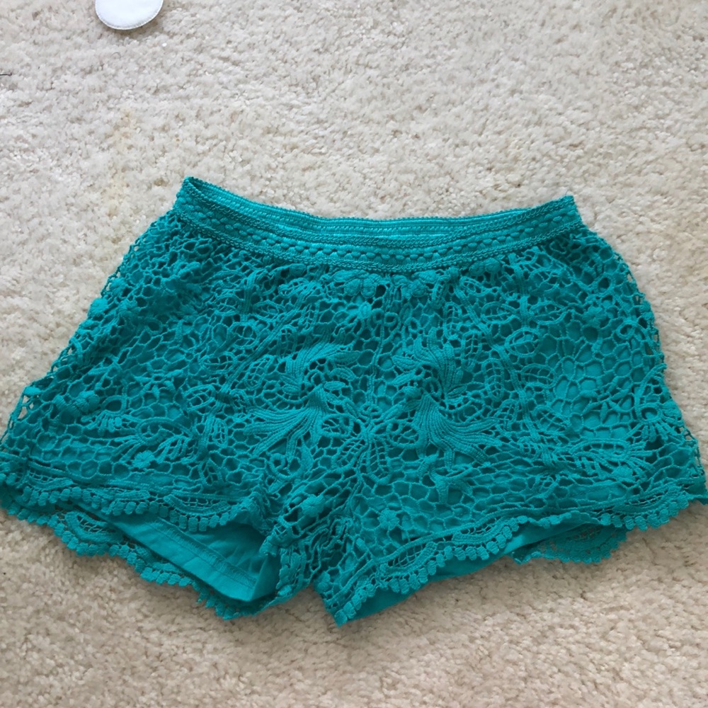 Mission blue shorts
